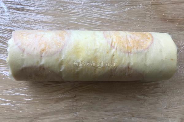 香橙豆沙蛋糕卷的做法图解22