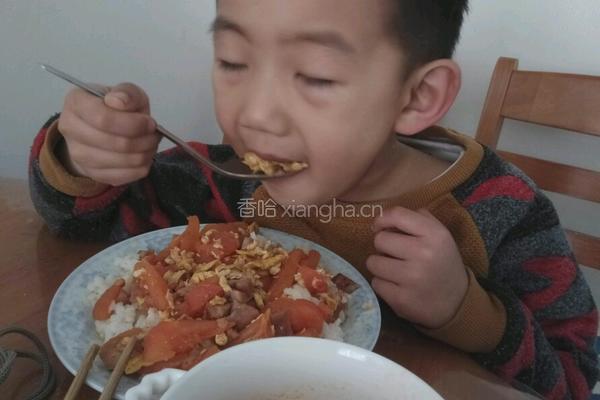 西红柿盖浇饭的做法图解6