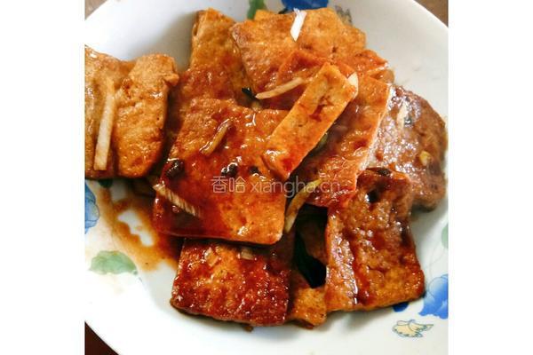 煎可口豆腐的做法图解6