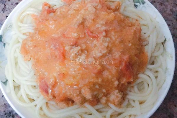 肉酱意粉的做法图解12