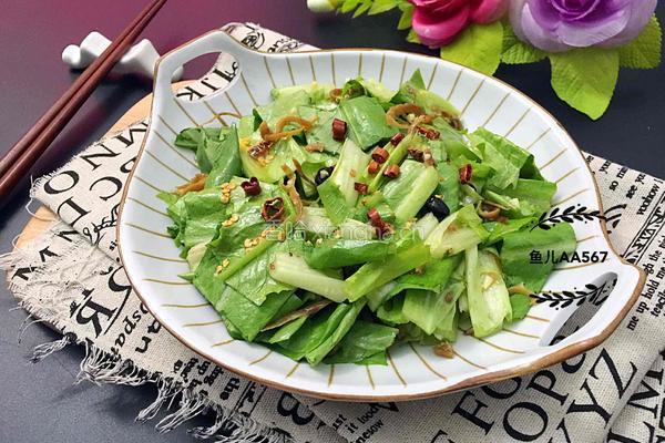凉拌油麦菜的做法图解12