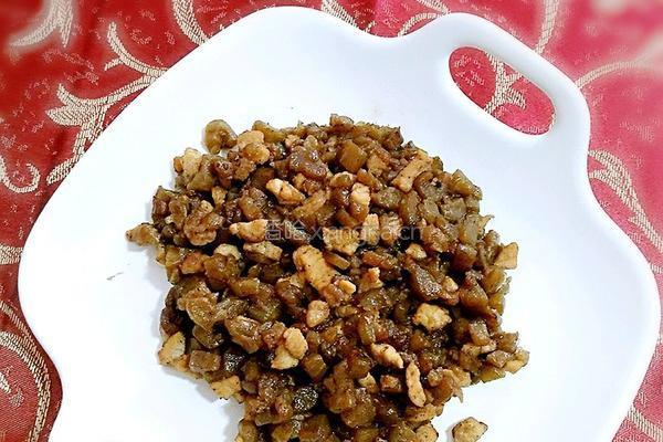 炒茄丁的做法图解12