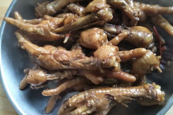 酱鸡爪的做法图解9