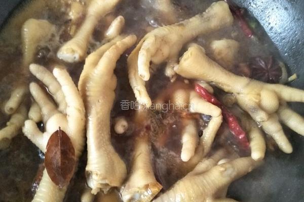 酱鸡爪的做法图解6