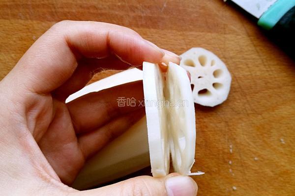 炸藕盒的做法图解4