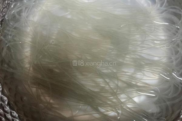 苔菜粉条的做法图解2
