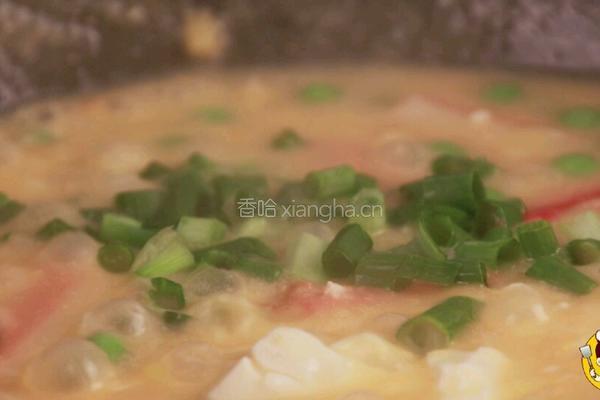 蟹黄豆腐的做法图解16
