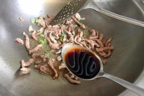 蒜苔炒肉的做法图解7