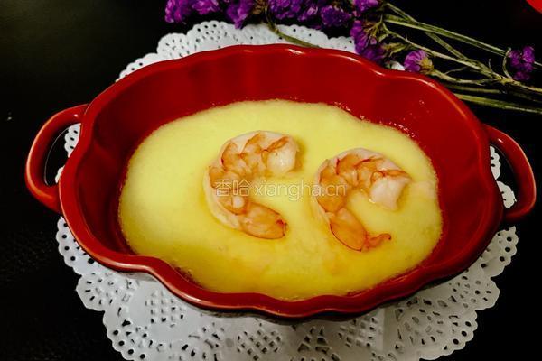 鲜虾仁鸡蛋羹的做法图解10