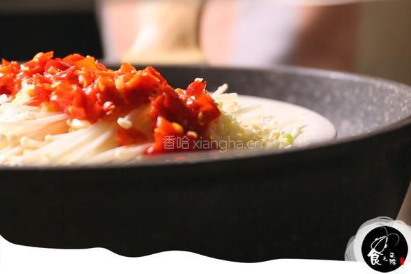 剁椒金针菇的做法图解6