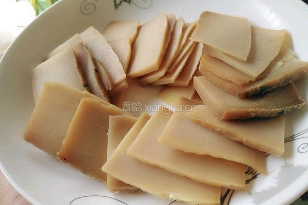 青椒炒米豆腐的做法图解5