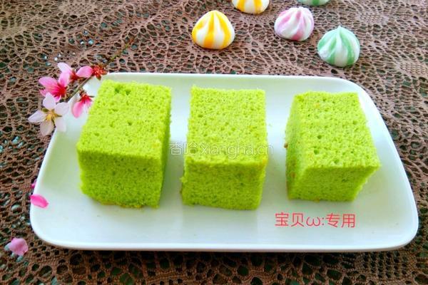 抹茶戚风蛋糕八寸的做法图解20