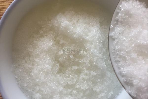 抹茶蛋白糖的做法图解4