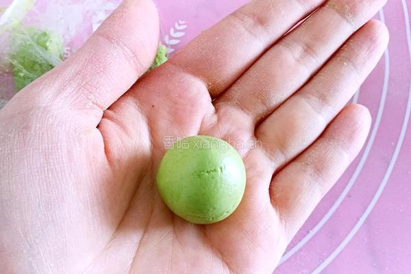 彩色汤圆的做法图解12