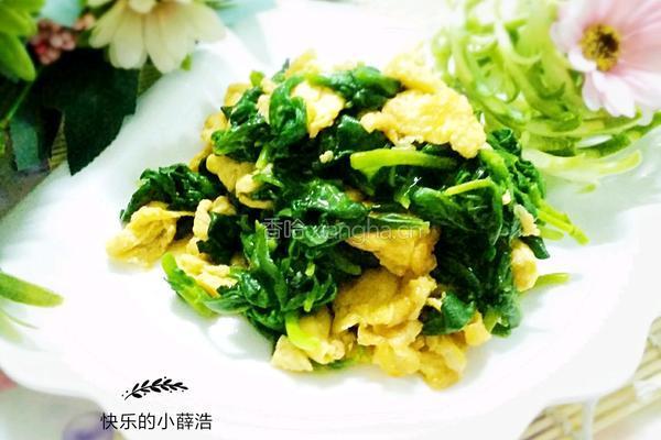 穿心莲炒蛋的做法图解9