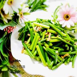 蒜苔炒肉的做法[图]