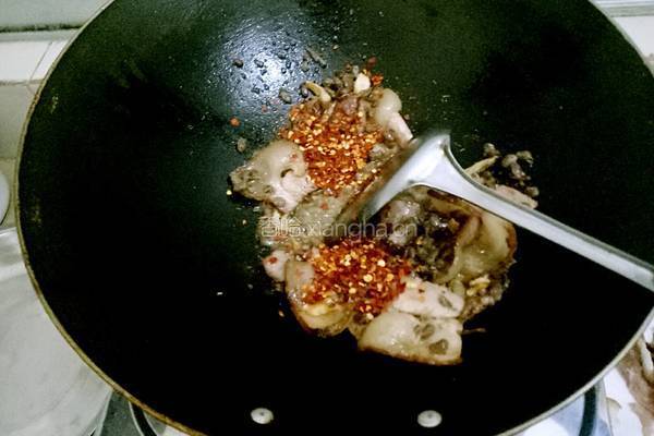 腊肉豆鼓的做法图解8