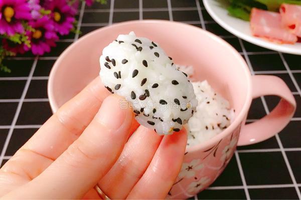 芝士培根饭团的做法图解6