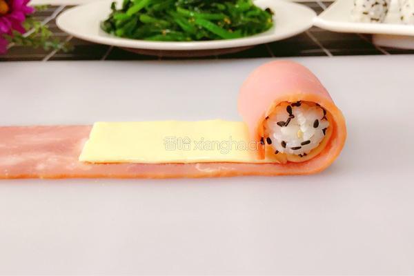 芝士培根饭团的做法图解12