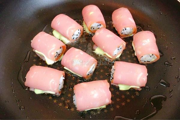 芝士培根饭团的做法图解14