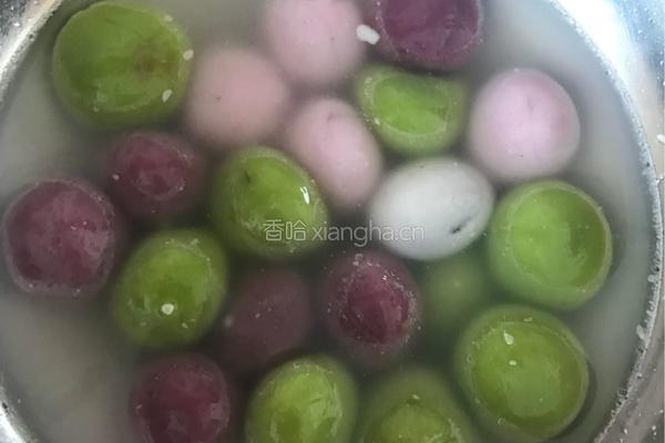 牛奶水果小汤圆的做法图解1