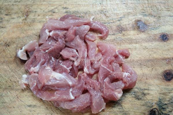 千张炒肉丝的做法图解1