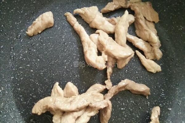 千张炒肉丝的做法图解3