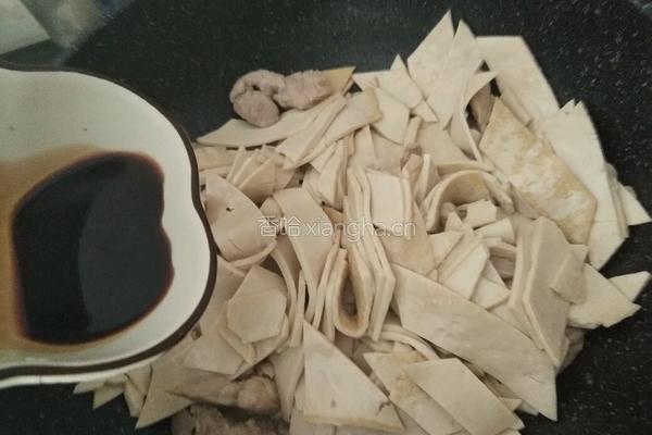 千张炒肉丝的做法图解6