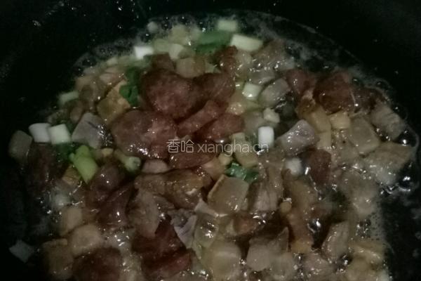 腊肉菜饭的做法图解3