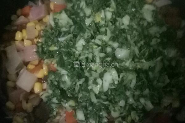 腊肉菜饭的做法图解9