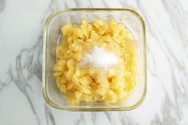 自制菠萝酱的做法图解3
