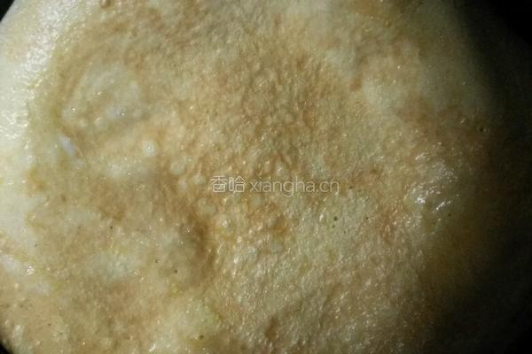 菠菜鸡蛋玉米面卷的做法图解3