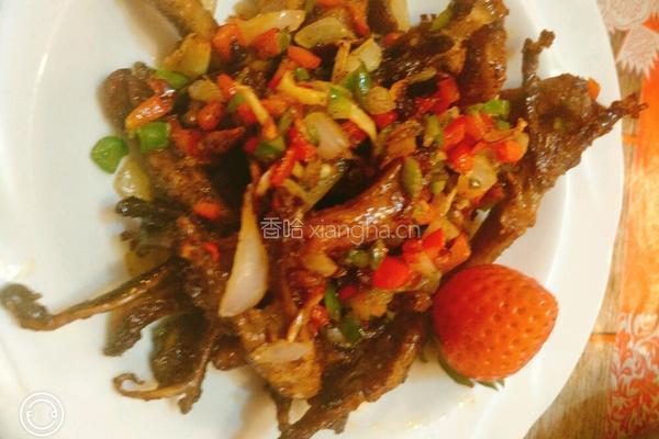 椒盐鸭舌的做法图解12