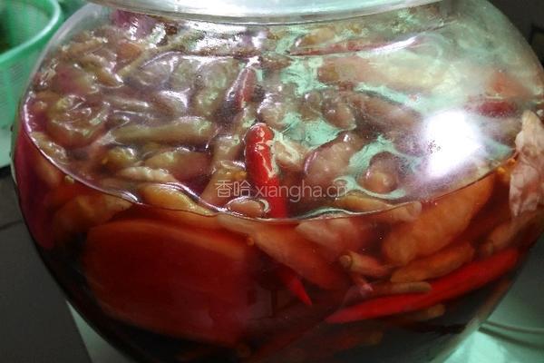 爽口泡菜的做法图解2