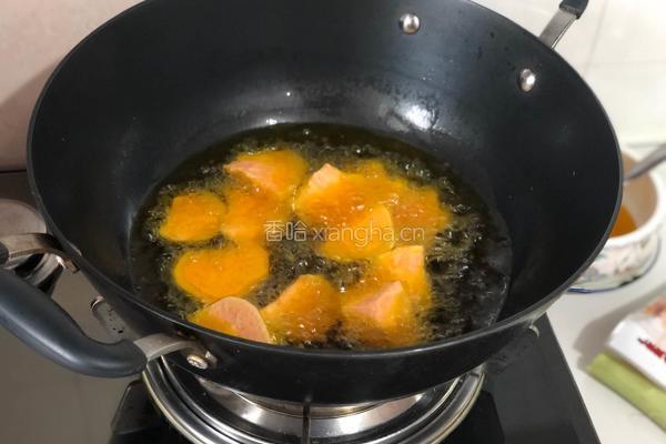 拔丝地瓜的做法图解3