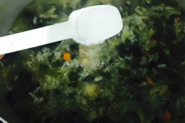 瑶柱菜干排骨粥的做法图解9