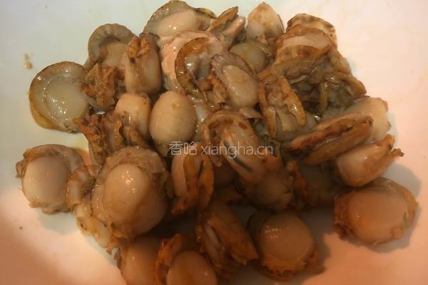 蒜苔炒扇贝的做法图解7