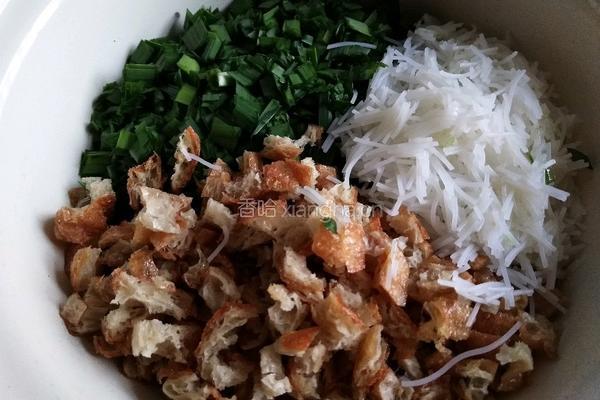 韭菜馅饼的做法图解4