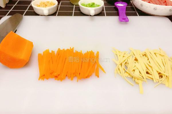 五彩大拉皮的做法图解3