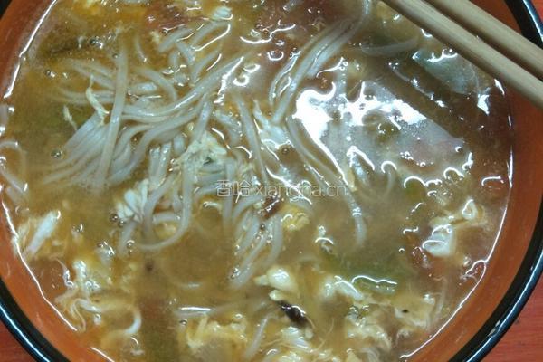 西红柿鸡蛋龙须面的做法图解7
