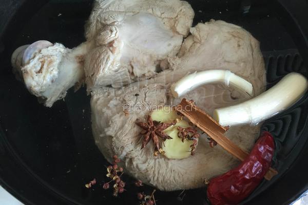 蒜泥拆骨肉的做法图解5