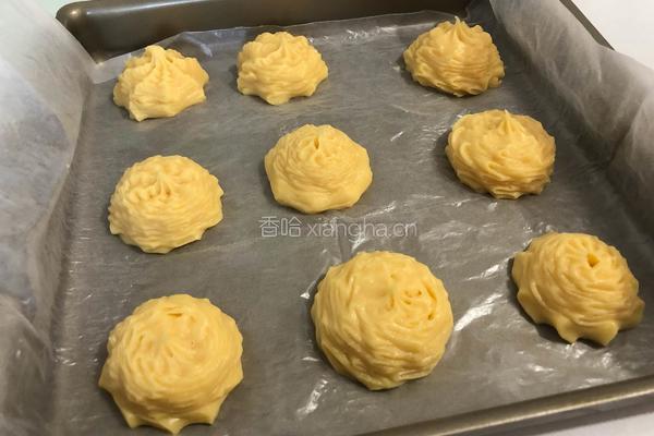 抹茶奶油泡芙的做法图解14
