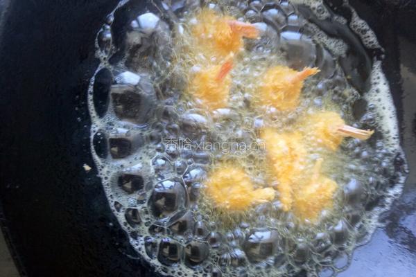 黄金虾球的做法图解11
