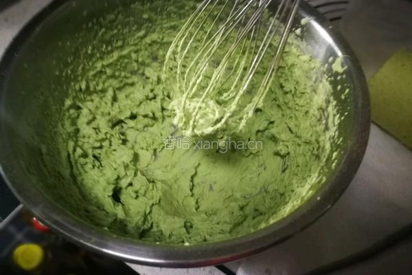 抹茶芒果蛋糕卷的做法图解15