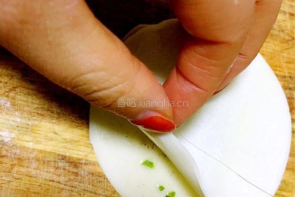 面皮灌蛋饼的做法图解2