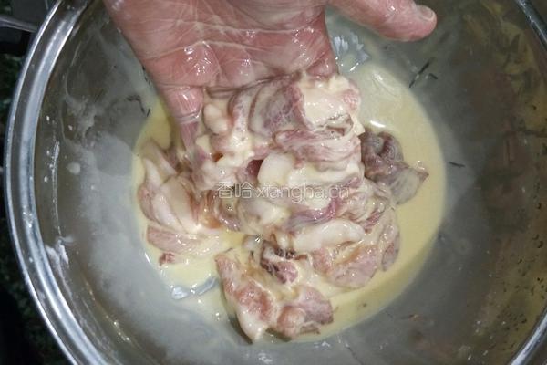 东北锅包肉的做法图解4