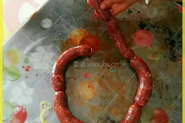 自制麻辣香肠的做法图解3