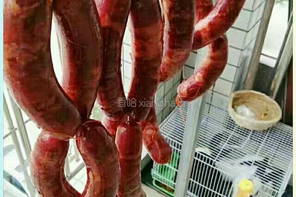 自制麻辣香肠的做法图解4