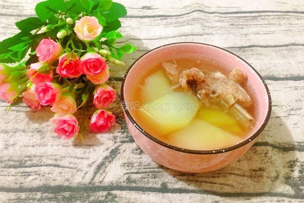 菜心排骨汤的做法图解11