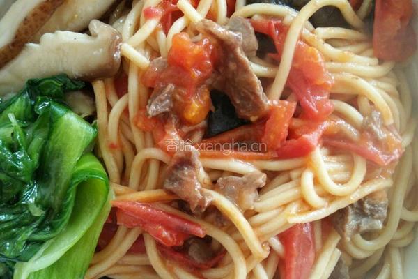 圣女果牛肉蔬菜热干面的做法图解13
